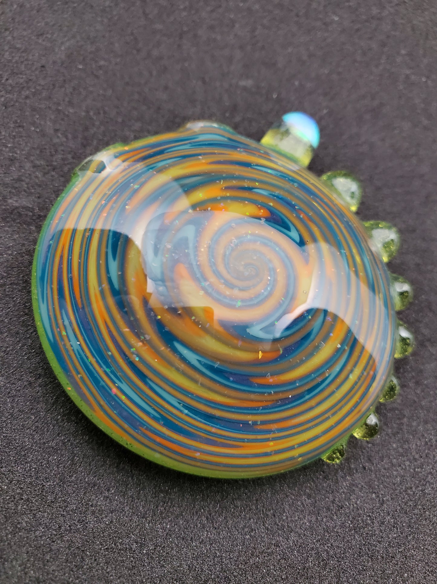 CFL crushed opal wigwag w/opal pendant