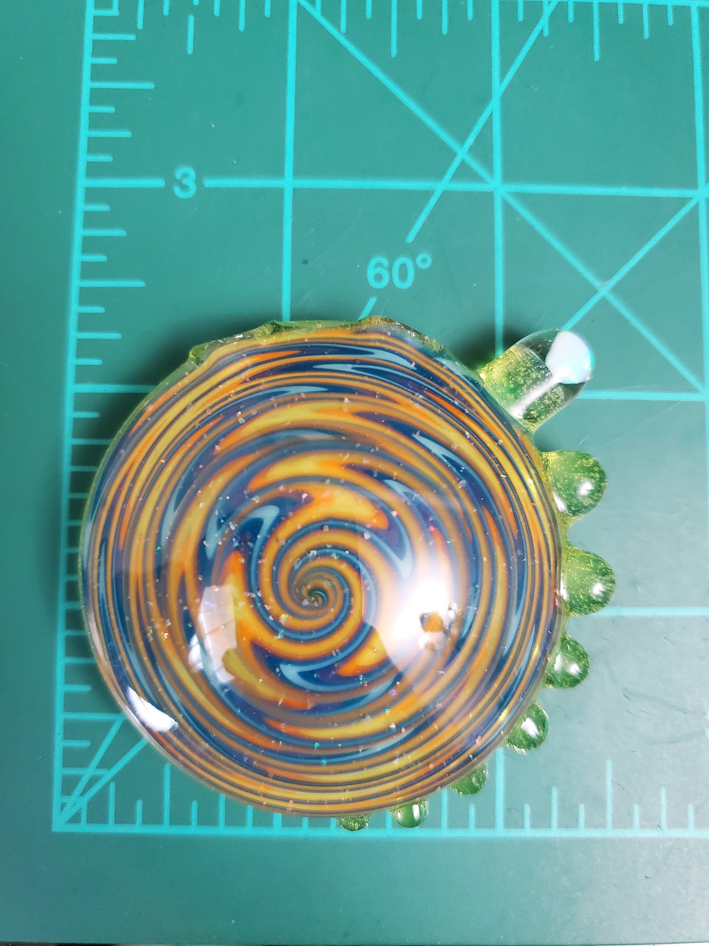 CFL crushed opal wigwag w/opal pendant