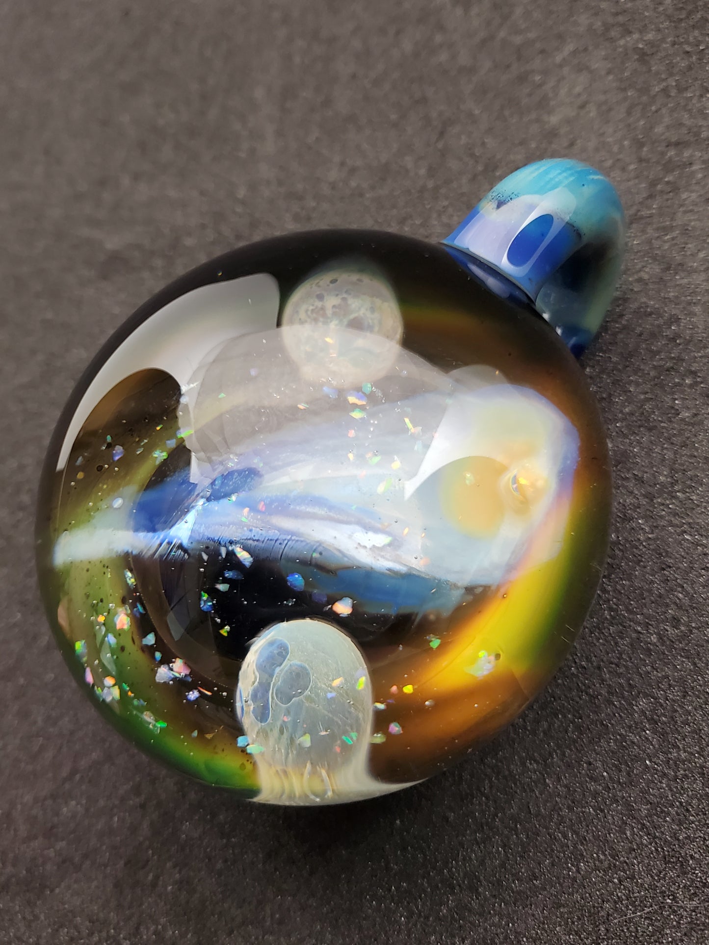 3D style space scene pendant