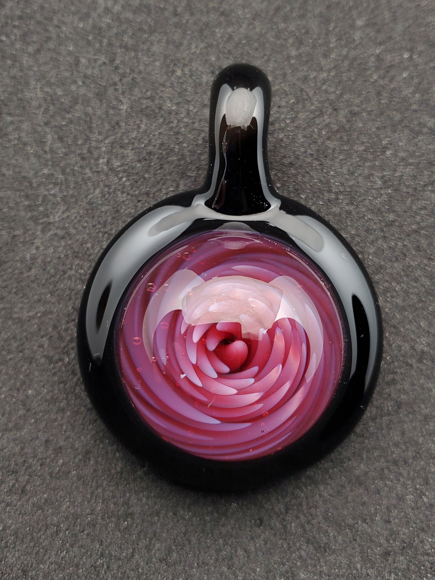 pink implosion pendant