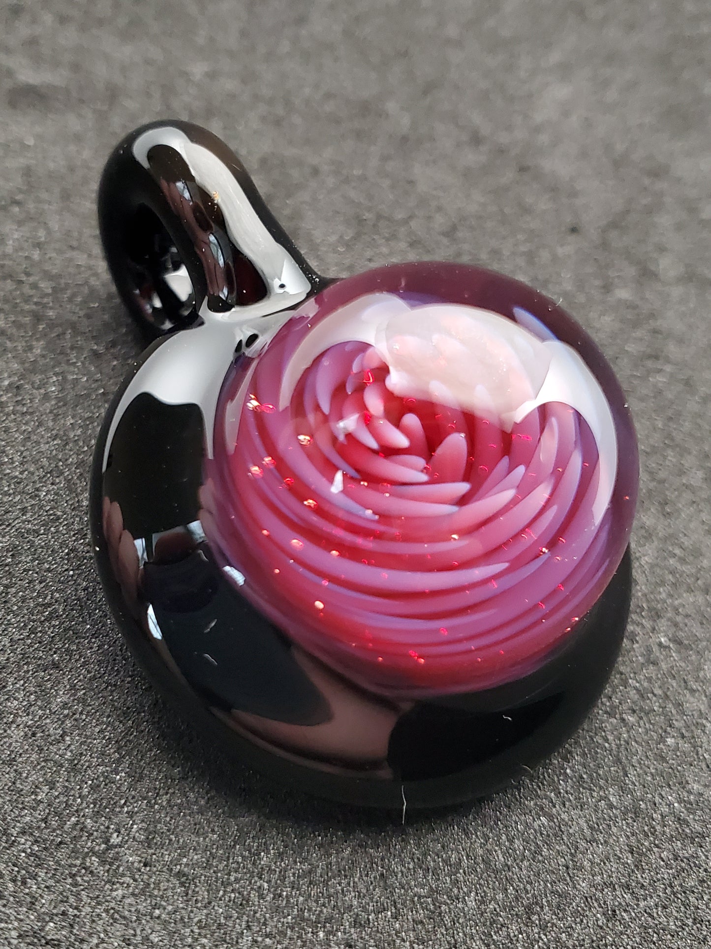 pink implosion pendant