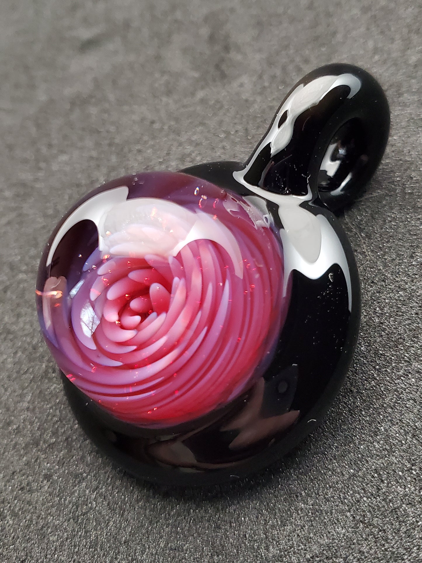 pink implosion pendant